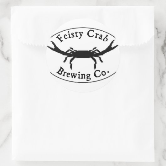 Feisty Crab Sticker (Tasche)