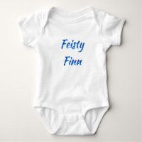 Feisty Finn Finland Baby One-Piece