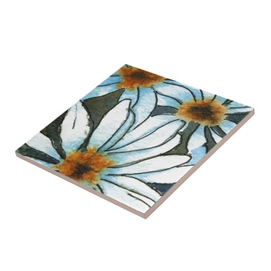 "Feisty floral" Tiled Kitchen Garden Keramik Tile Fliese (Seite)