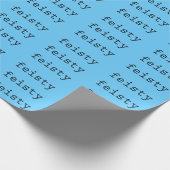 Feisty Geschenkpapier (Ecke)