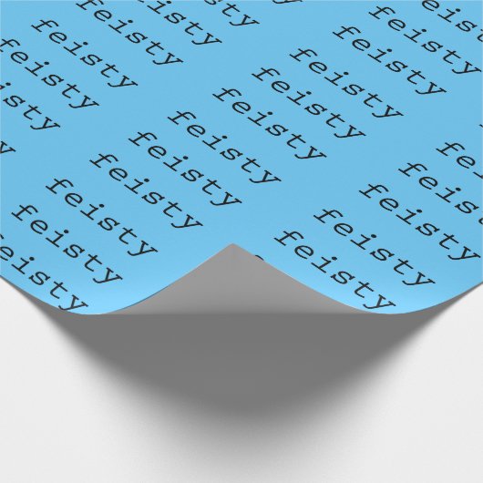 Feisty Geschenkpapier (Ecke)