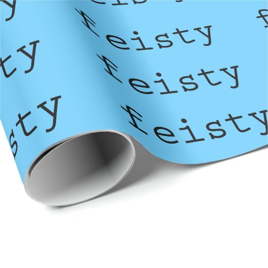 Feisty Geschenkpapier (Rolleneckpunkt)