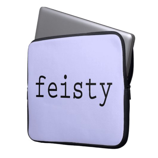 Feisty Laptopschutzhülle (Vorderseite Links)