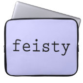 Feisty Laptopschutzhülle (Vorderseite)