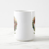 Feisty Little Red & White Japanisches Kinin Kaffeetasse (Mittel)
