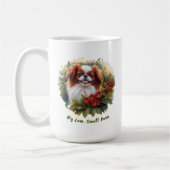 Feisty Little Red & White Japanisches Kinin Kaffeetasse (Links)