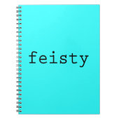 Feisty Notizblock (Vorderseite)