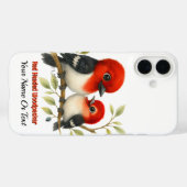 Feisty Red-kopfender Woodpecker Case-Mate iPhone Hülle (Rückseite (Horizontal))