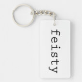 Feisty Schlüsselanhänger (Vorderseite)