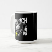 Feisty Soccer Cat Mug - Crunch Time Coffee Cup Kaffeetasse (Vorderseite Links)