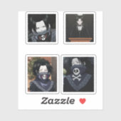 Feitan Portier Jäger x Jäger Anime Aufkleber Pack (Blatt)