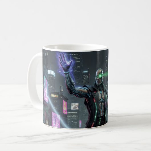 Feiticeiro Futurista Kaffeetasse (Vorderseite Links)