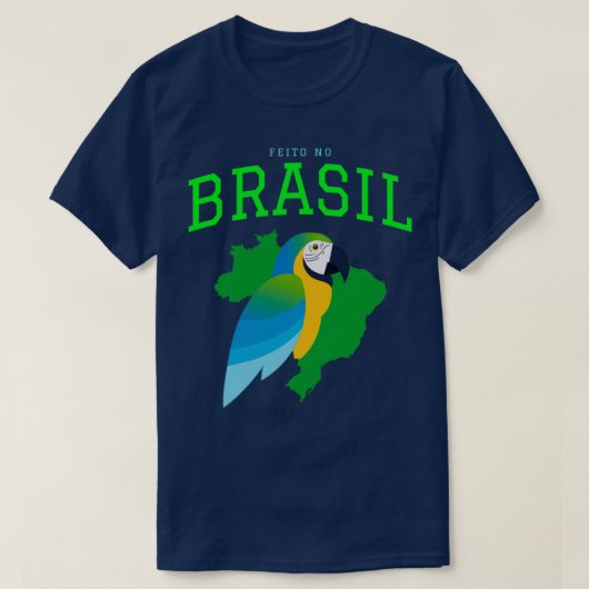 Feito No Brasil Design T-Shirt (Design vorne)