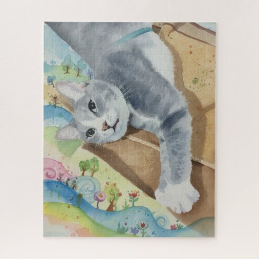 Fel, die Katze Puzzle (Vertikal)