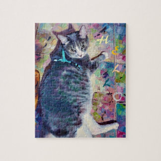Fel, die Katze Puzzle