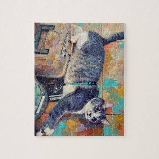 Fel, die Katze Puzzle