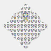 Feld "Abnehmen" des Blasen-Krebsbewusstseins Geschenkschachtel (Ungefaltet)