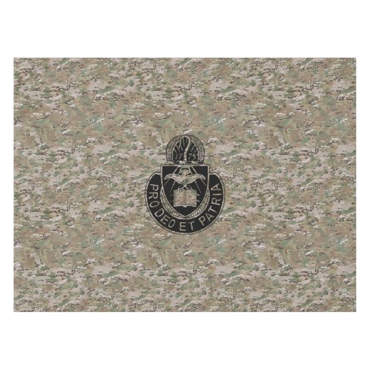 Feld Army Chaplain Corp OCP Tischdecke (Vorderseite (Horizontal))