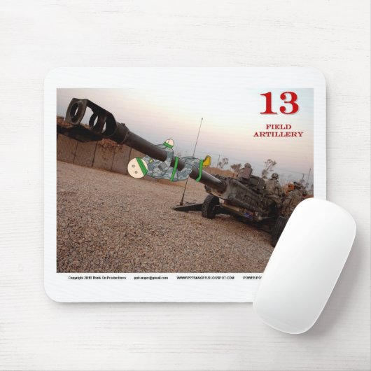 Feld-Artillerie! Mousepad (Mit Mouse)