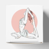 Feld "Benutzerdefinierter Text" Yoga "Gefälligkeit Geschenkschachtel (Oben)