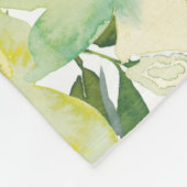 Feld Blume Fleecedecke (Ecke)