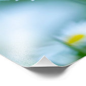 Feld Blume Fotodruck (Ecke)