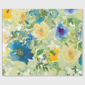 Feld Blume Geschenkpapier (Flach)