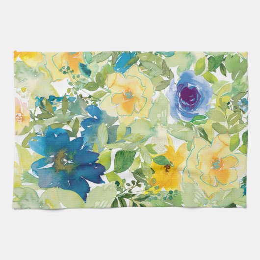 Feld Blume Geschirrtuch (Horizontal)
