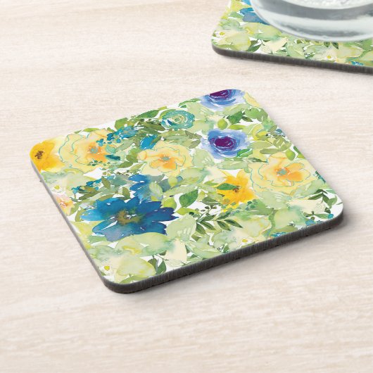 Feld Blume Getränkeuntersetzer (Linke Seite)