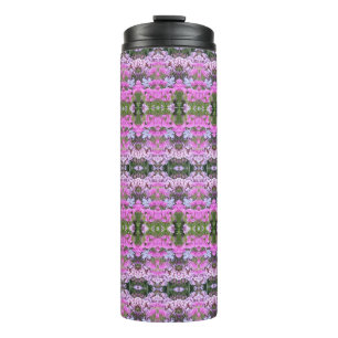 Feld-Blume Ikat 3 Thermosbecher