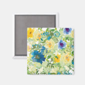 Feld Blume Magnet (Vorderseite/Rückseite)