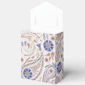 Feld Blume Paisley Muster Geschenkschachtel (Offen)
