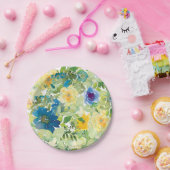 Feld Blume Pappteller (Party)