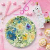 Feld Blume Pappteller (Party)