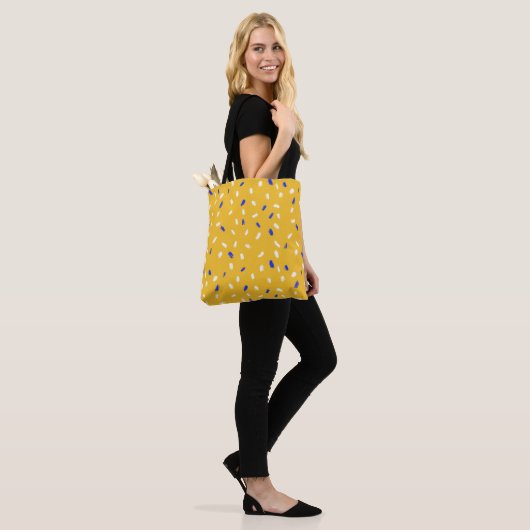 Feld Blume Tasche (Am Model)