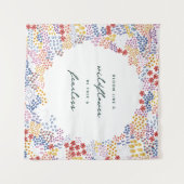 Feld Blume Wandteppich (Vorderseite (Horizontal))