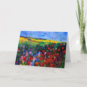 Feld-Blumen 68 Karte