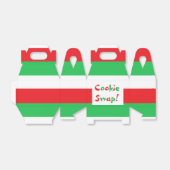 Feld "Cookie Swap" Geschenkschachtel (Ungefaltet)