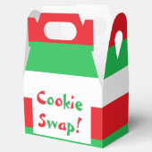 Feld "Cookie Swap" Geschenkschachtel (Geöffnet)