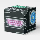 Feld "Cube Fevor" für Computergeek-Eingabemuster Geschenkschachtel (Vorderseite)