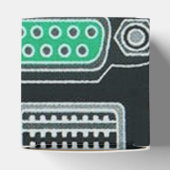 Feld "Cube Fevor" für Computergeek-Eingabemuster Geschenkschachtel (Oben)