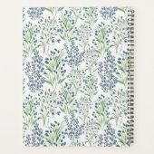 Feld der blauen Blumen Planer (Rückseite)