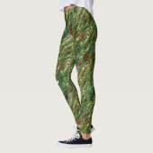 Feld der Blume, Personalisierter Name Leggings (Links)