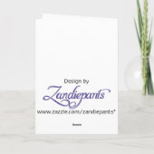 Feld der Blumen des weißen Gänseblümchens Karte (Rückseite)