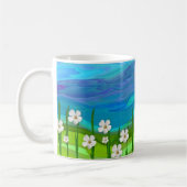 Feld der Blumen Kaffeetasse (Links)