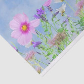 Feld der Blumen Seidenpapier (Ausschnitt)