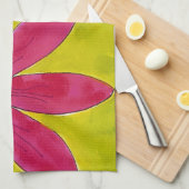 Feld der Daisies - amerikanisches MoJo Küchentuch (Viertel Falte)