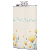 Feld der endlosen Liebe Flachmann (Links)