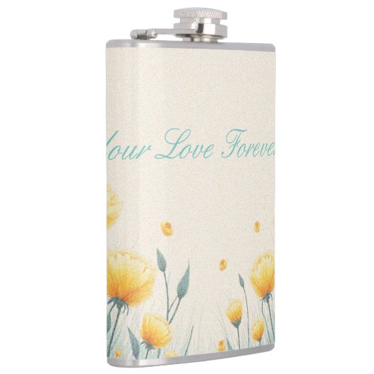 Feld der endlosen Liebe Flachmann (Rechts)