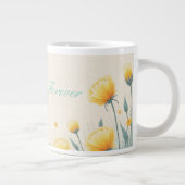 Feld der endlosen Liebe Jumbo-Tasse (Rechts)